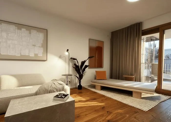 Apartamento Trulyspace - Modernes Am Rathausplatz, Terrasse, Fahrstuhl