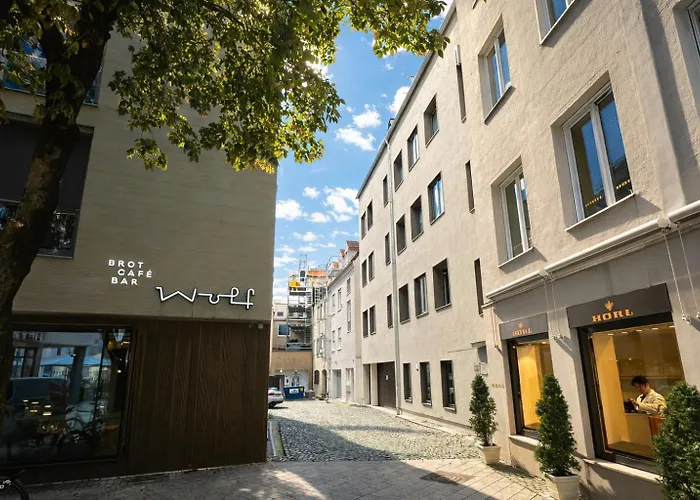 Trulyspace - Modernes Am Rathausplatz, Terrasse, Fahrstuhl Apartamento Augsburgo